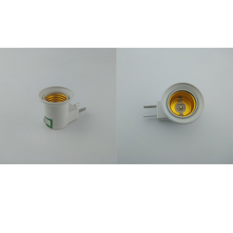 E27 Lampvoet LED Light Man Socket naar EU ONS Type Plug Adapter Converter voor Bulb Lamp Houder Met OP /UIT Knop