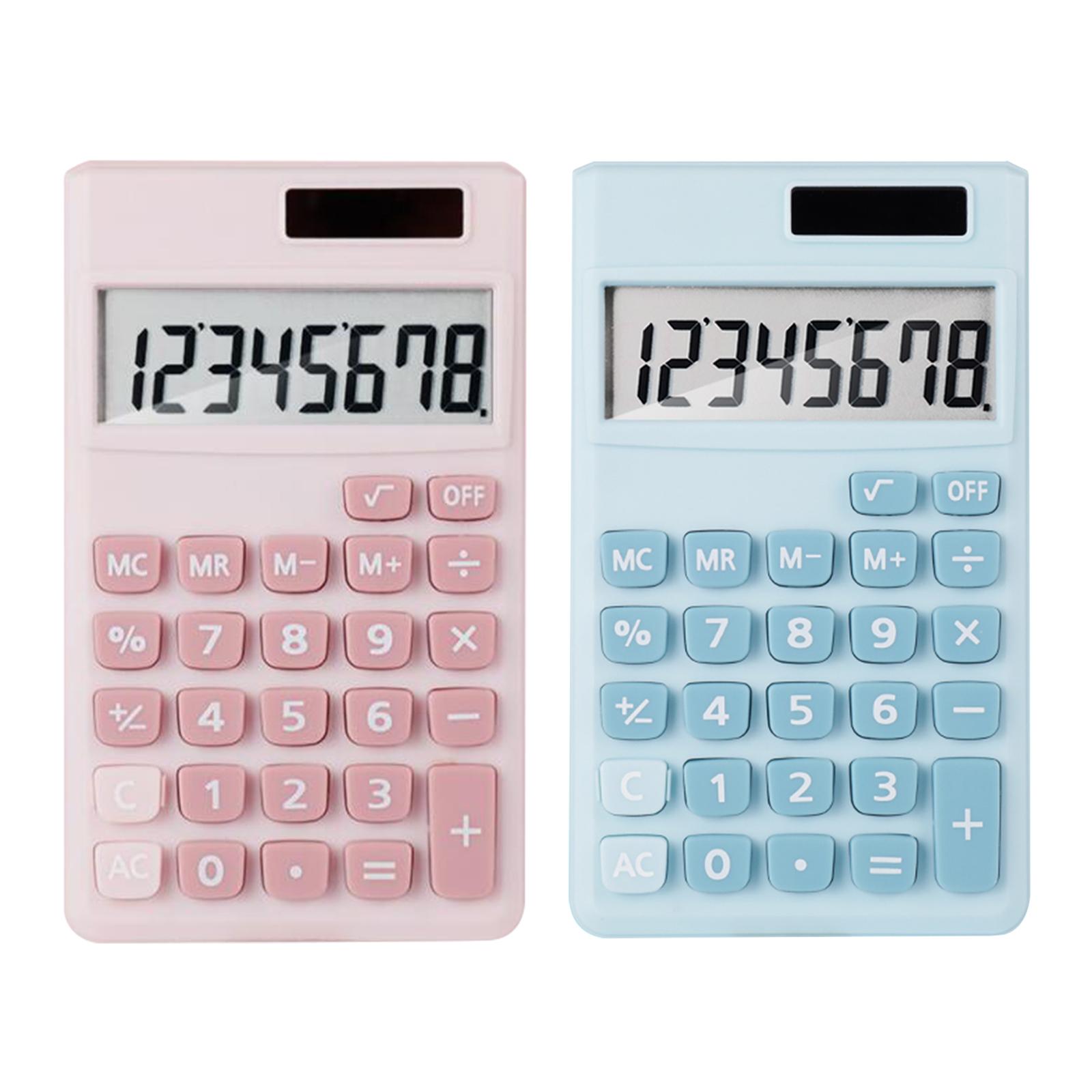 8 Digit Calculator LCD Display Desktop Scientific Electronic Calculator for Home Office Desktop School Company Business Beginner
