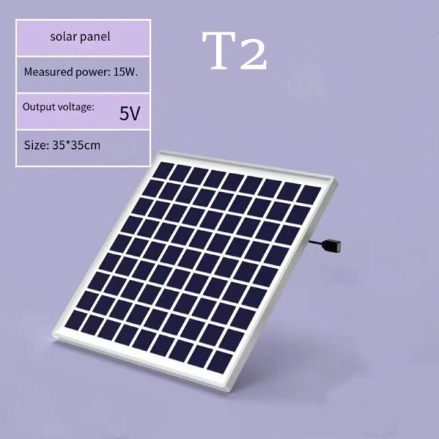 Weiting Aquarium Solar Water Pump USB Fish Tank Ultra Quiet Mini Small Micro Filter Circulating Fish Pond Submersible Pump 8W