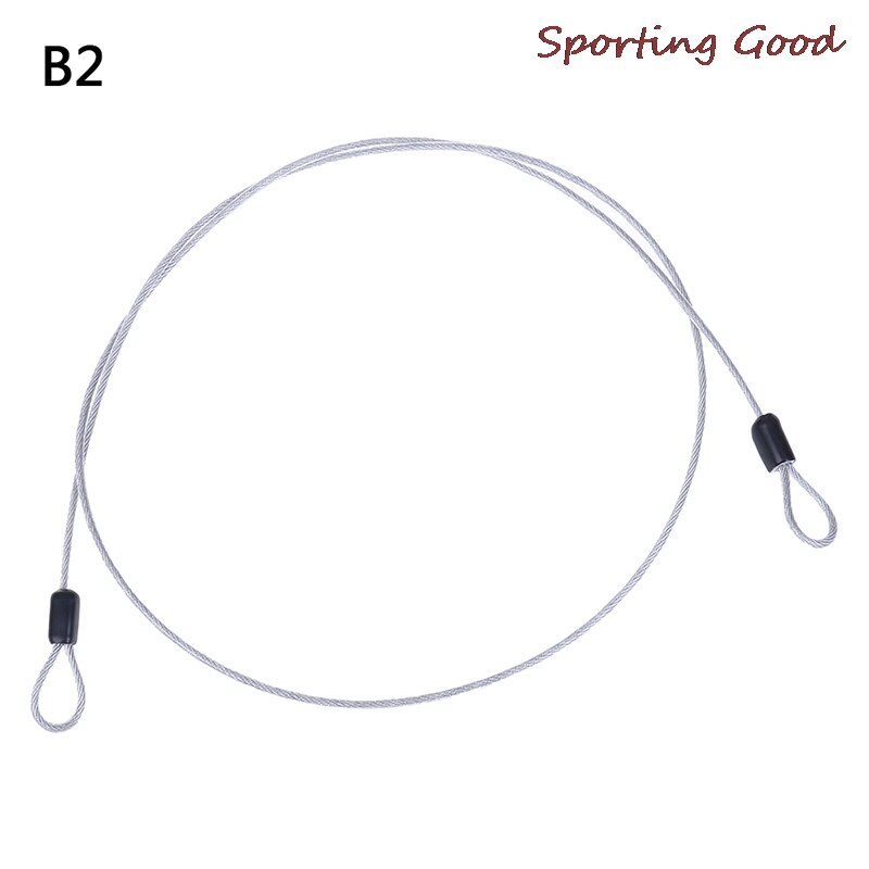 Safety Cable Steel Wire Rope 50cm For Outdoor Sports Bike Lock Guard Security Luggage: B2