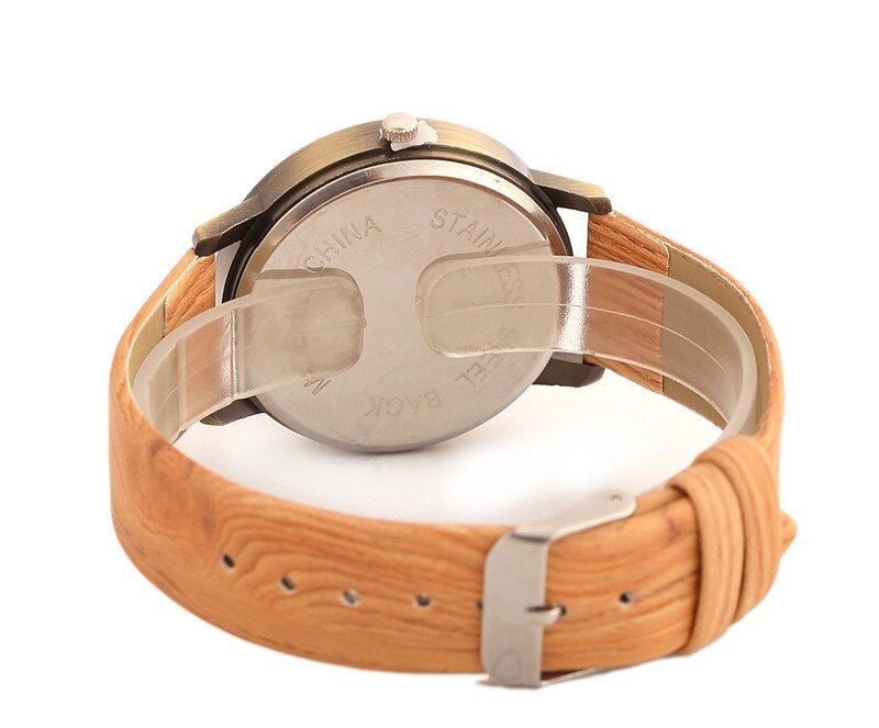 Mode creatieve vrouwen Houten horloges voor vrouwen meisje Dames Jurk Horloges Naties Quartz Horloge mannen Relogio masculino