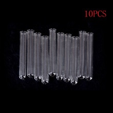 10pcs 100mm Pyrex Glass Blowing Tubes 4 Inch Long Thick Wall Test Tube
