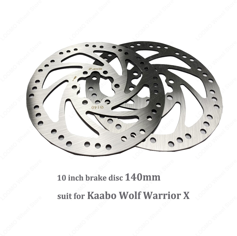 Originele Kaabo Accessoires Remschijf Voor Kaabo Mantis 10 Kaabo Wolf Warrior X Kaabo Wolf Warrior 11 Kaabo Wolf Koning +: 2pcs  WarriorX 140mm