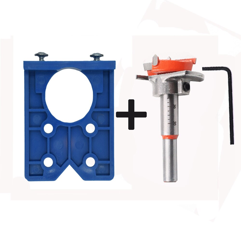35mm Guide Hinge Hole Drilling Hinge Drilling Jig Conceal Hole Opener Door Cabinet Woodworking Accessories for carpentry: C