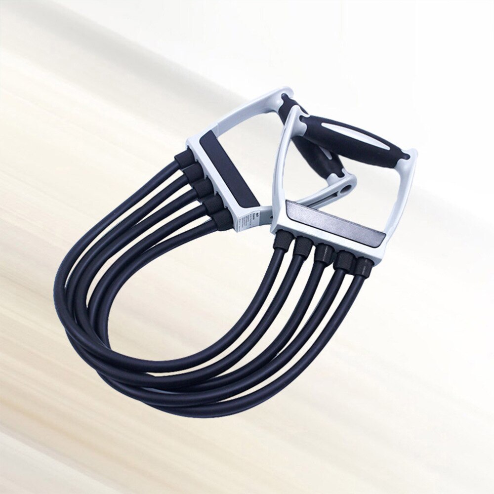 Chest Expander Detachable Chest Exerciser Arm Pulling Resistant Band Expander Muscle Training Equipments for Fitness Gym (B