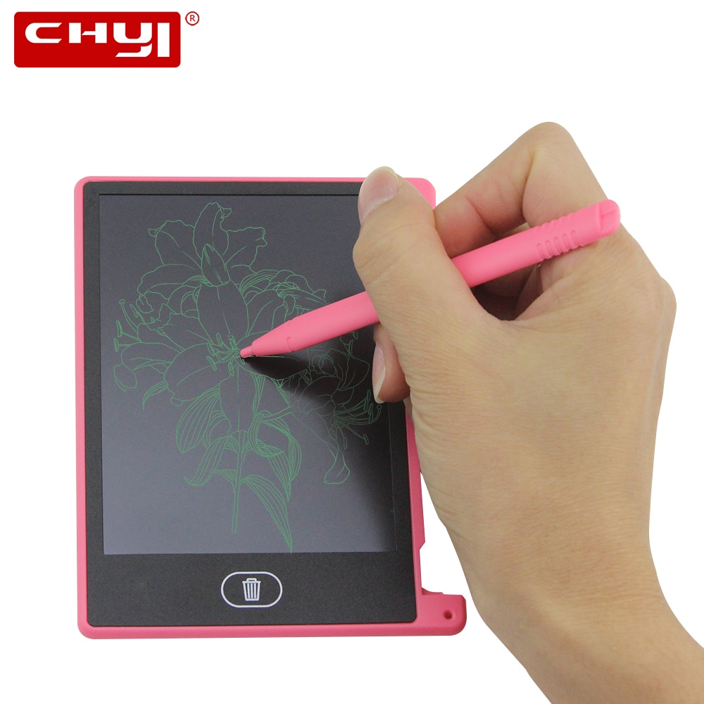 Mini LCD Writing Tablet 4.4 Inch Paperless Epaper Digital Electronic Drawing Board Portable Smart Notepads Pad For Children Kids