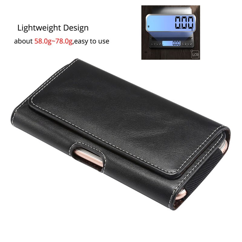 Riem Clip Holster Leather Pouch Case Voor IPhone11 11pro Max Xr X Xs 7 8 6Plus Taille Tas voor Samsung S10e S20 Ultra Note10