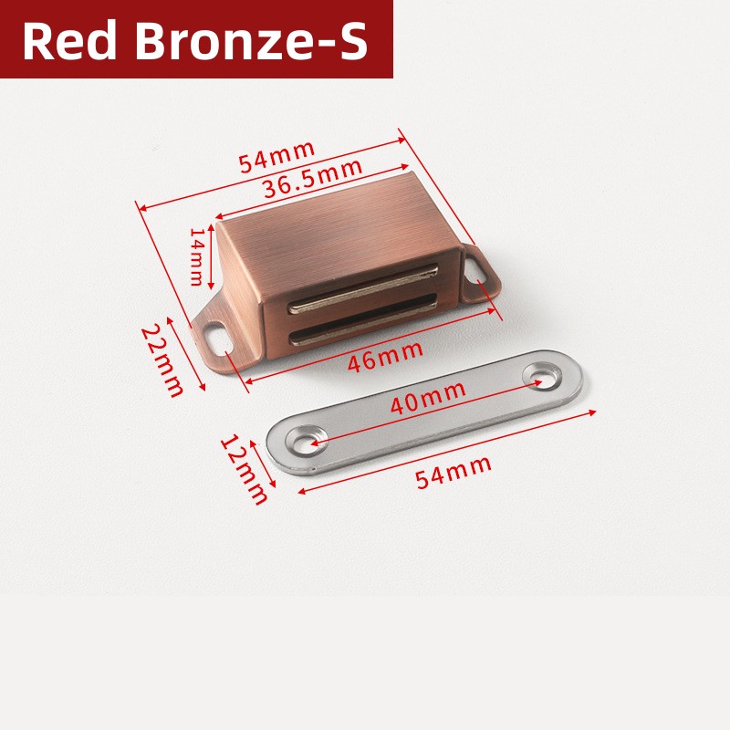 Magnetic Door Catch Strong Heavy Duty Cabinet Catches Cupboard Wardrobe Magnets Door Latch Catch Furniture Stopper Hardware: Orange