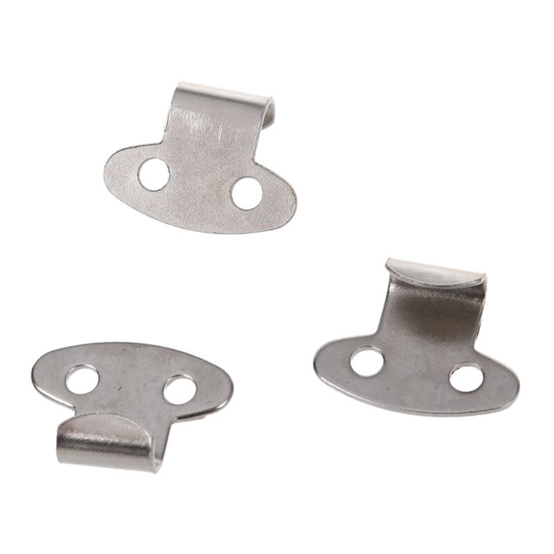 10Pcs Cabinet Spring Loaded Iron Straight Loop Toggle Latch 45mm Length