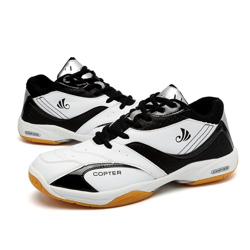 TaoBo Original COPTER Size 45 Men Badminton Shoes Air Cushioning Tennis Sneaker Breathable Non-slip Table Tennis Shoes Dorpship