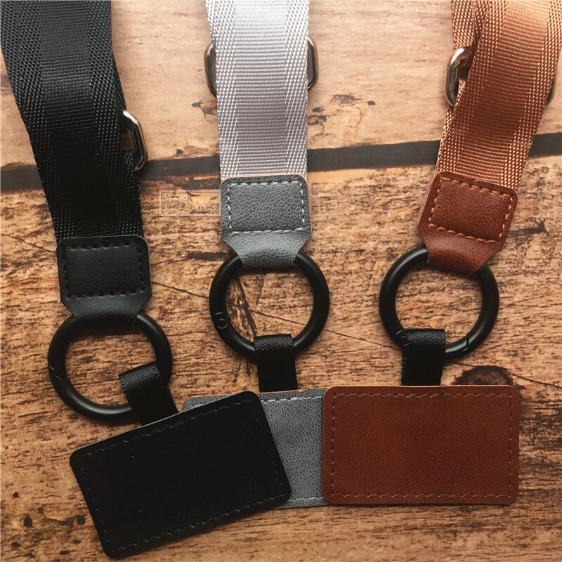 polyester justerbar webbing snor håndledd snor pakning hengende nakkeslynge multifunksjonelt mobiltelefontau