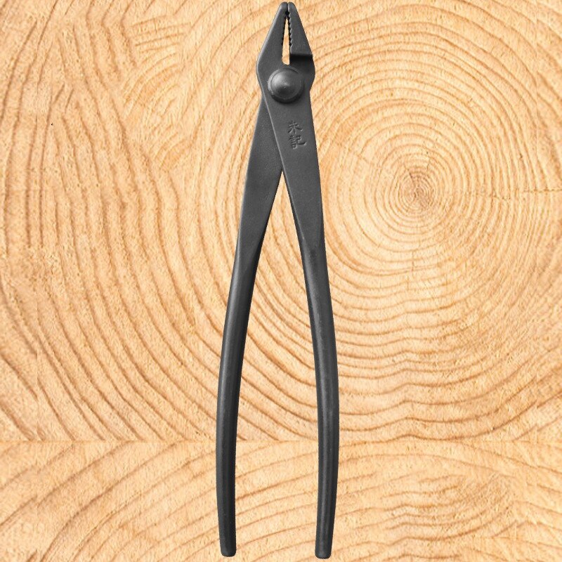 20cm Runde Kante Stahl Garten Rebschnitt Draht Zeichnung Zangen Scheren Dicke Äste Cutter Schere Bonsai Werkzeuge