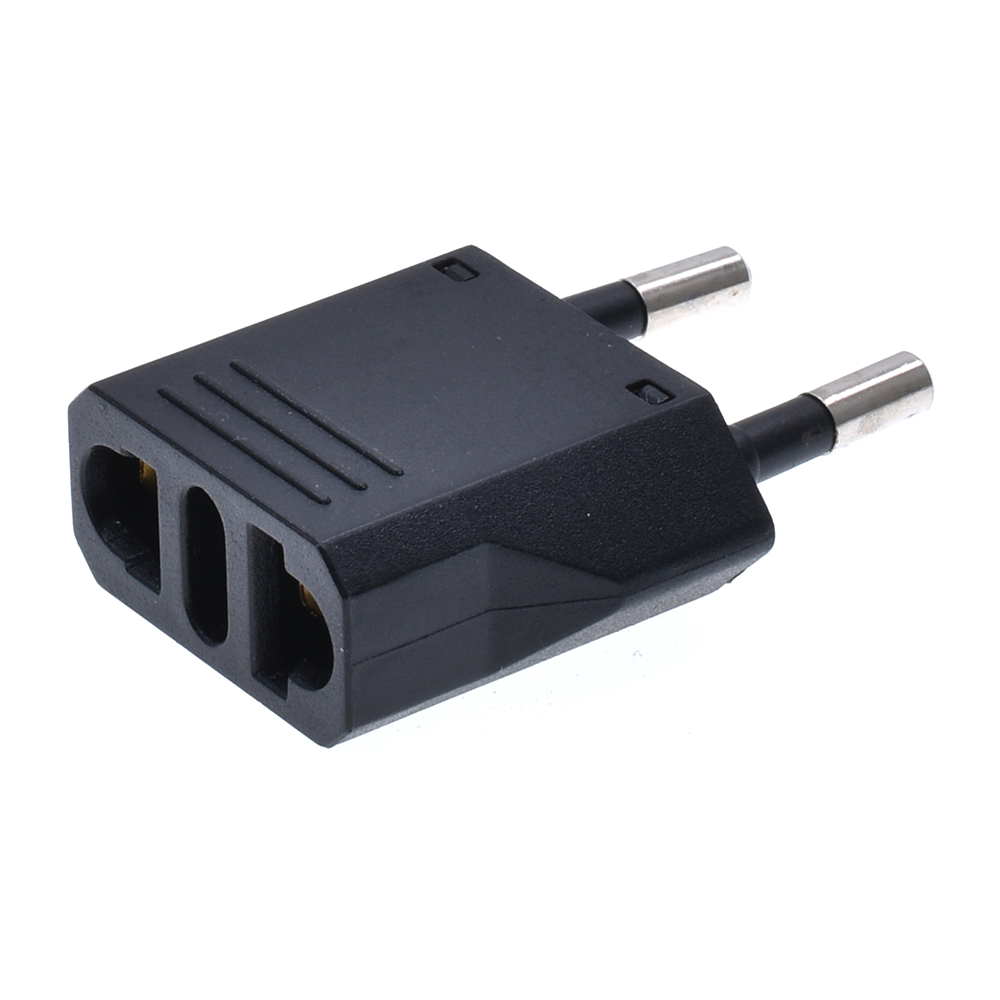 EU European KR Plug Adapter Japan China US AU To EU Travel Power Adapter Electric Plug Converter Charger Socket AC Outlet CE/FCC