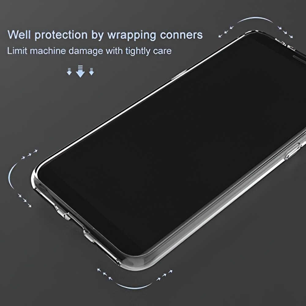 Fundas traseras de silicona transparente para LG K50, funda protectora suave de TPU 360, bolsa armadura de teléfono móvil LGK50 K 50 , Gel de parachoques transparente