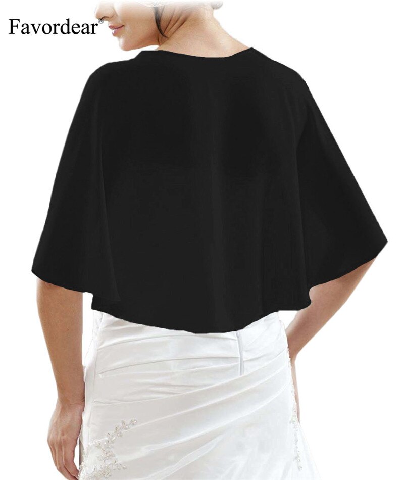Favordear Elegante Zachte Chiffon Sjaal Sjaals Wraps en Pashmina voor Avondfeest