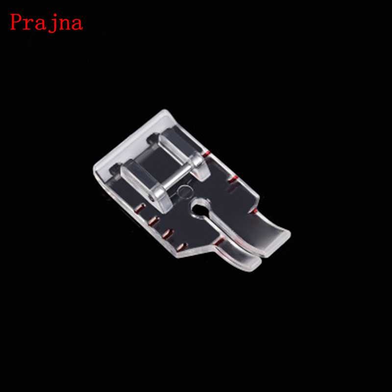 Prajna 1 sztuk plastikowe jeden kwartał Cal stopka dociskowa maszyna robić szycia domowego kwartał pikowania bez klapy akcesoria robić szycia DIY rękodzieło