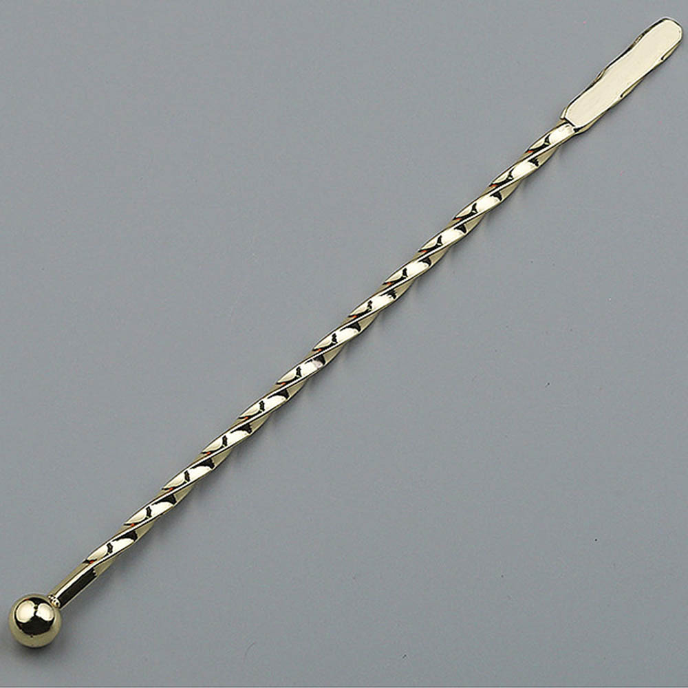 Swizzle Sticks Metal Stainless Steel Mixing Cocktail Coffee Stirrers Wine Drink Mixing Stirring Rod Kitchen Bar Utensil: G