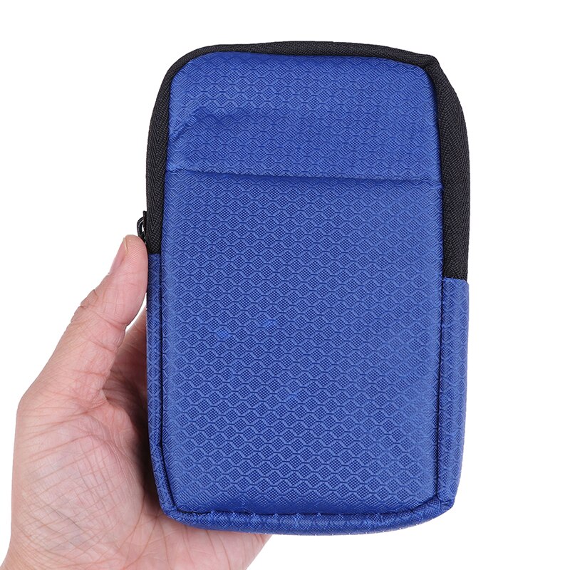 Draagbare Koord Draad Opslag Sleutel Portemonnee Portemonnee Zak Externe Usb Harde Schijf Schijf Hdd Carry Case Cover Bag voor Oortelefoon