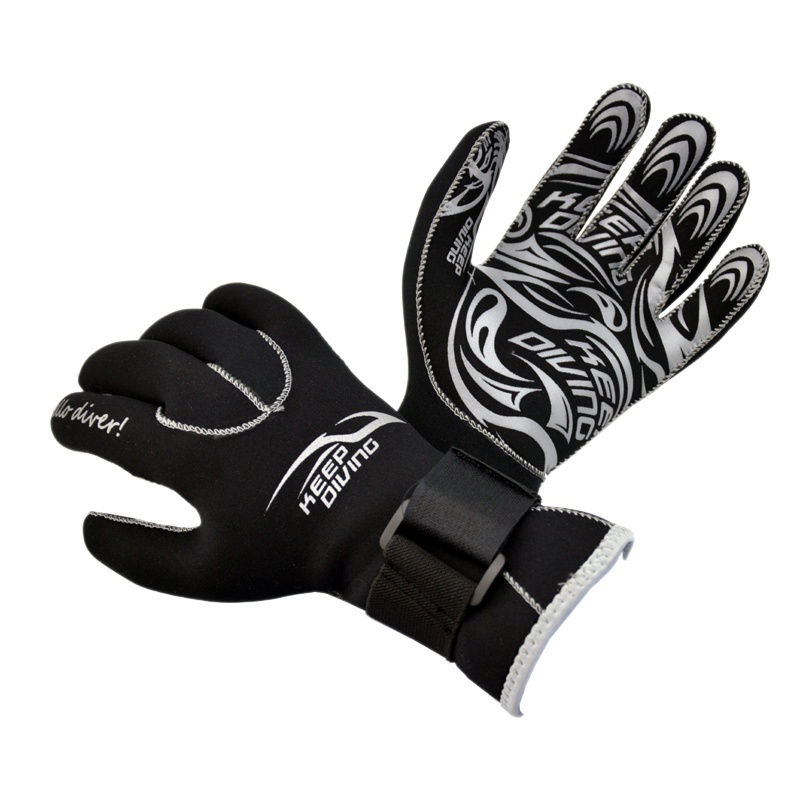 Neopreen Scuba Dive Handschoenen Anti Scratch Keep Warm Wetsuit Materiaal Zwemmen Winter Spearfishing Snorkelen Duikuitrusting 3 Mm