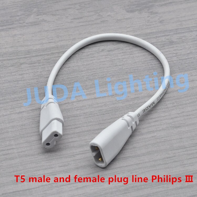 T4 T5 male female plug cable Power Cords Extension Cords connection wire cable assemblies led tube electrical wire accessories