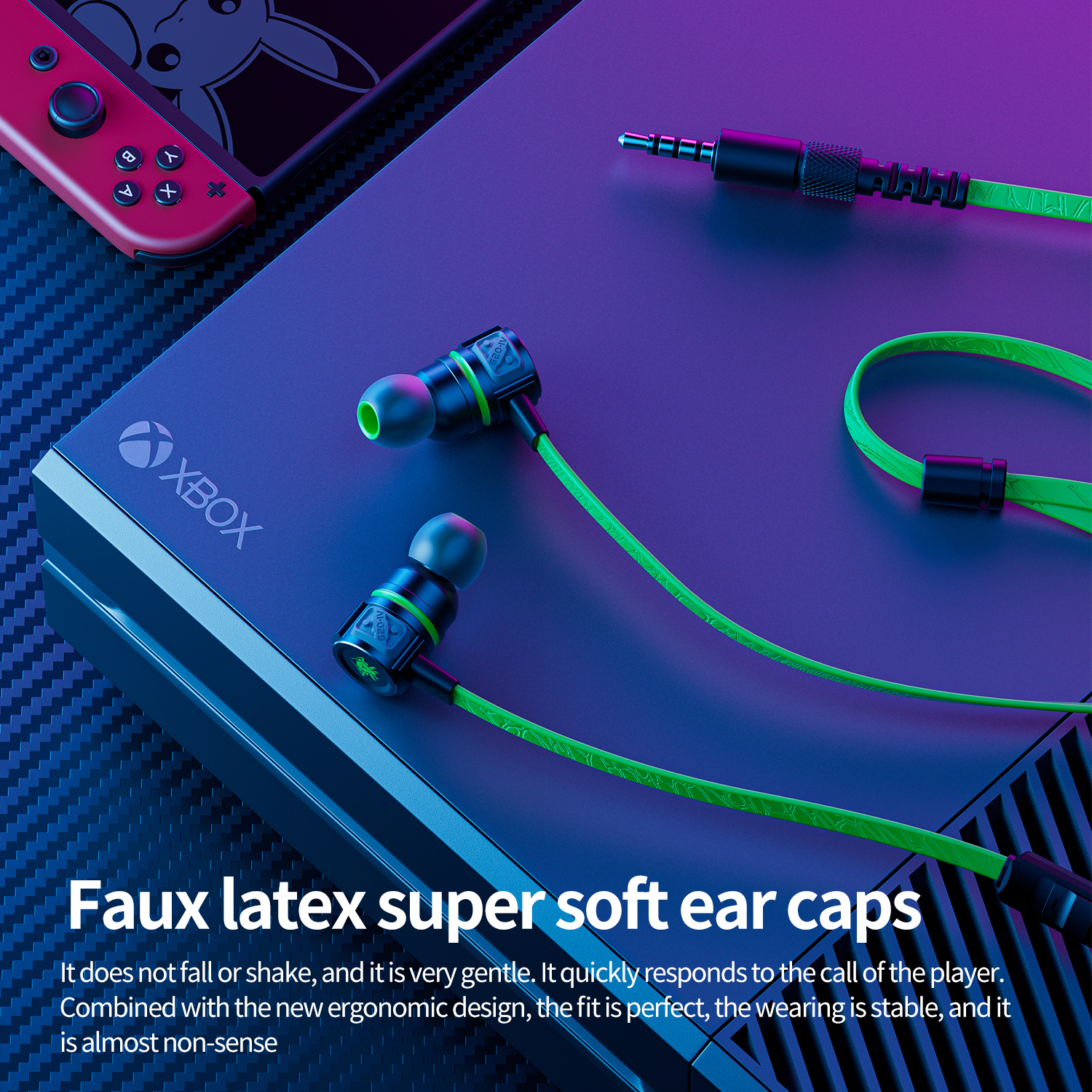 Razer – écouteurs intra-auriculaires, casque d'écoute avec microphone, mains-libres, stéréo, tête de marteau, g2 Pro