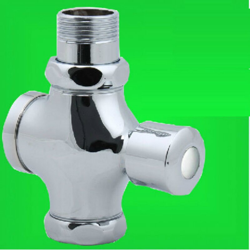 Baidaimodeng Wc Wc Kruk Vertraging Spoelklep Squat Toilet Flush Valve Hand-Type Zelfsluitende Schakelaar-1 inch