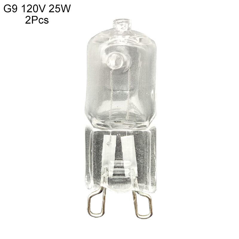 2/10PCS G9 Halogen Light Bulb Hanging Pendant Accent Type Spot Down Lamp Chandelier Sconce Fixture Light Replacement Bulb: 120V 25W / 10pcs