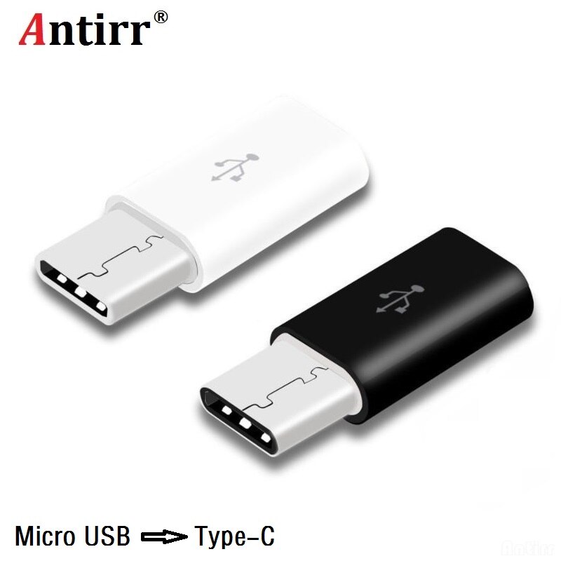 Cable Antirr tipo-c, adaptador Micro USB a tipo C, convertidor de Cargador rápido para Xiaomi Mi5 Mi6 HuaWei P9 P10 Letv HTC Samsung letv 2