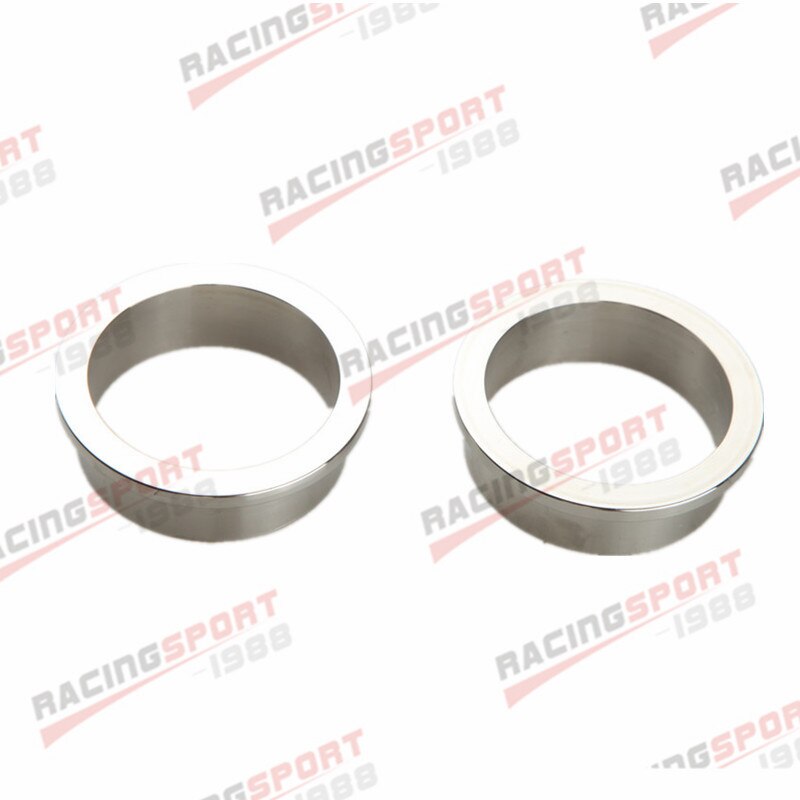 1.5" V-Band Vband Clamp CNC Stainless Steel Flange Flanges Kit Turbo