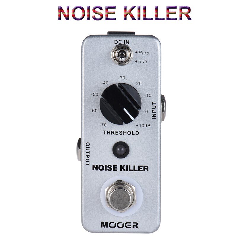 Mooer Guitar Effect Pedal mooer Black Secret Micro Mini Distortion Electric Guitar Pedal True Bypass For Guitar Accessories: NOISE KILLER