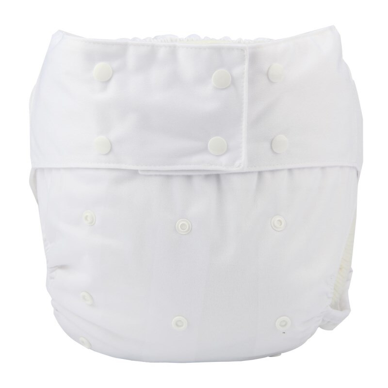 [Sigzagor] – couche-culotte en tissu pour adolescent et adulte, avec poche pour Incontinence, gousset de jambe réutilisable, imperméable, avec insertion, Costume de jeu de rôle ABDL: AD8