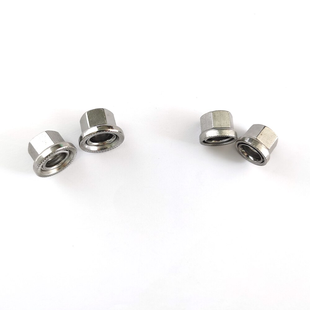 Novatec Fixed Gear Hub As Noten Stalen Front M9 9Mm Achter M10 10Mm Track Fiets Hub As Moer voor Meest Fixed Gear Fiets Hubs