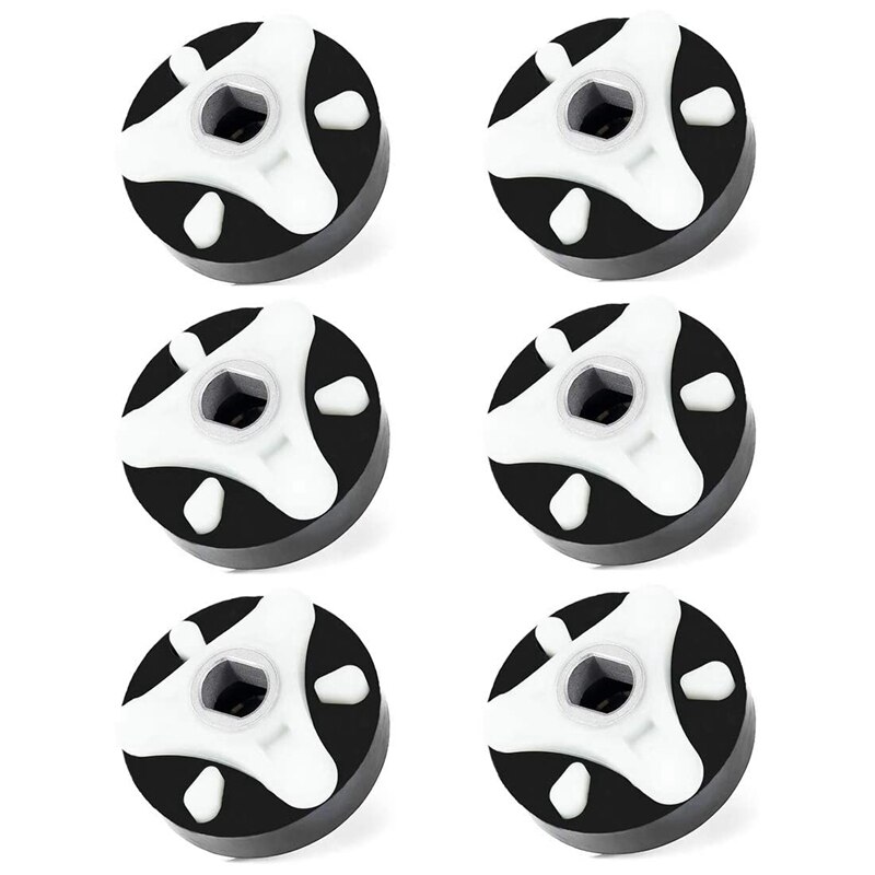 6Pcs 285753A Motor Coupling Kit for Direct Drive Whirlpool & Kenmore Washers - Replaces Ap3963893