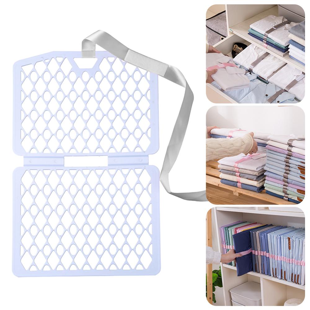 Storage Splint 5pcs Clothes Storage Splint Lazy Folding Clothes O... – Grandado