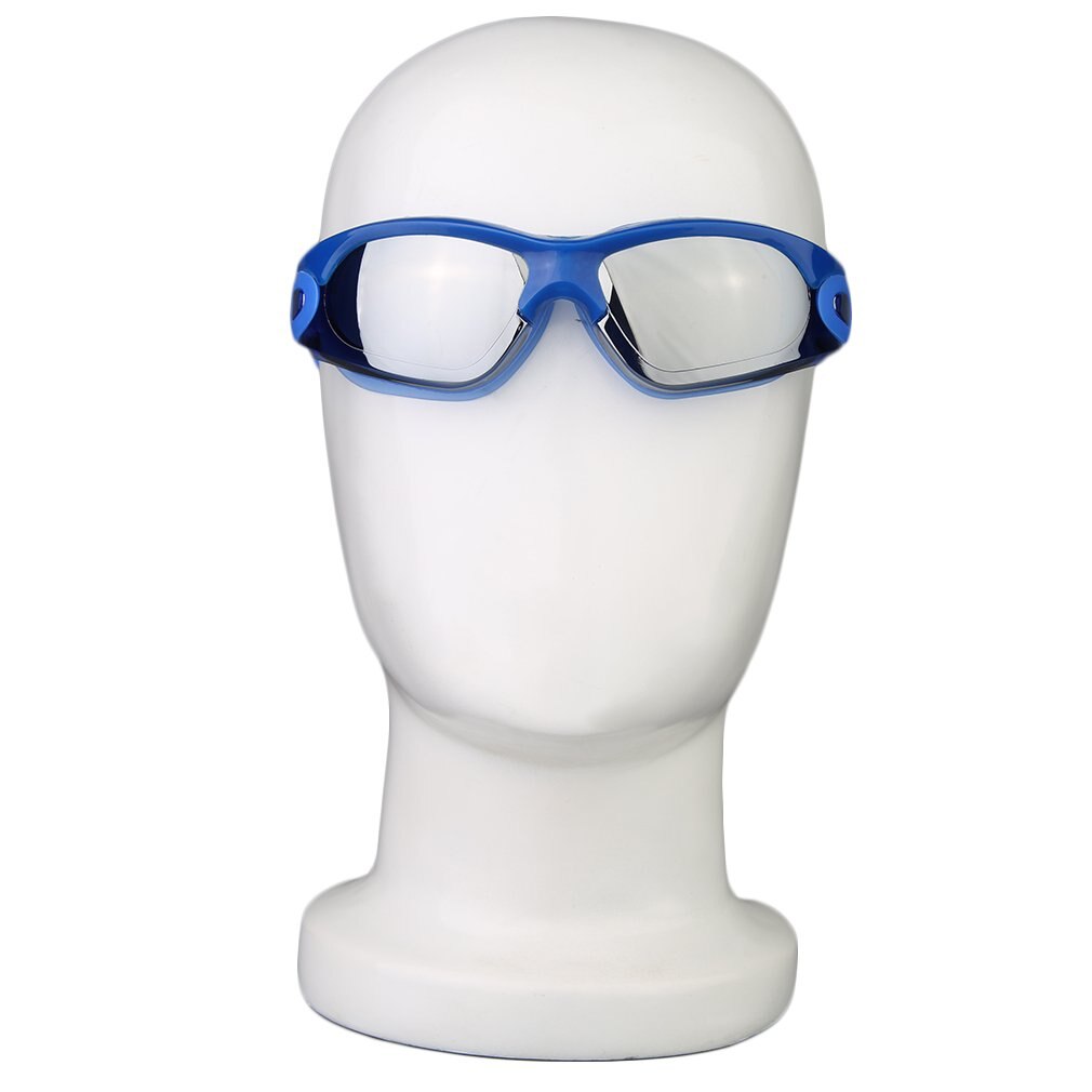 Resistance WaterProof Swim Glasses Electroplating AntiFog Swim Goggles Polycarbonate Lenses to Resist Impact