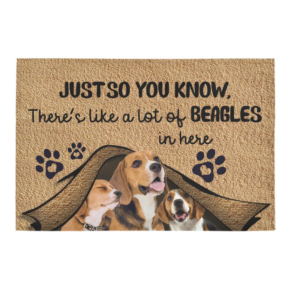 CLOOCL The Humans Just Live Here Wius Siberian Husky Doormat Decor Non-Slip Doormat Absorbent Carpet Bedroom Porch Welcome Mat: Doormat 7
