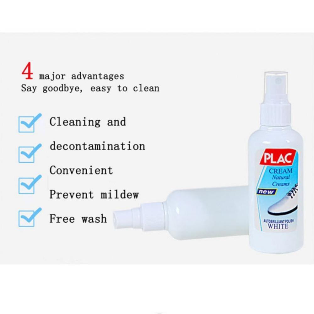 White Shoes Cleaner Whiten Refreshed Polish Cleaning Tool For Casual Leather Shoe Sneakers Shoe Brushes