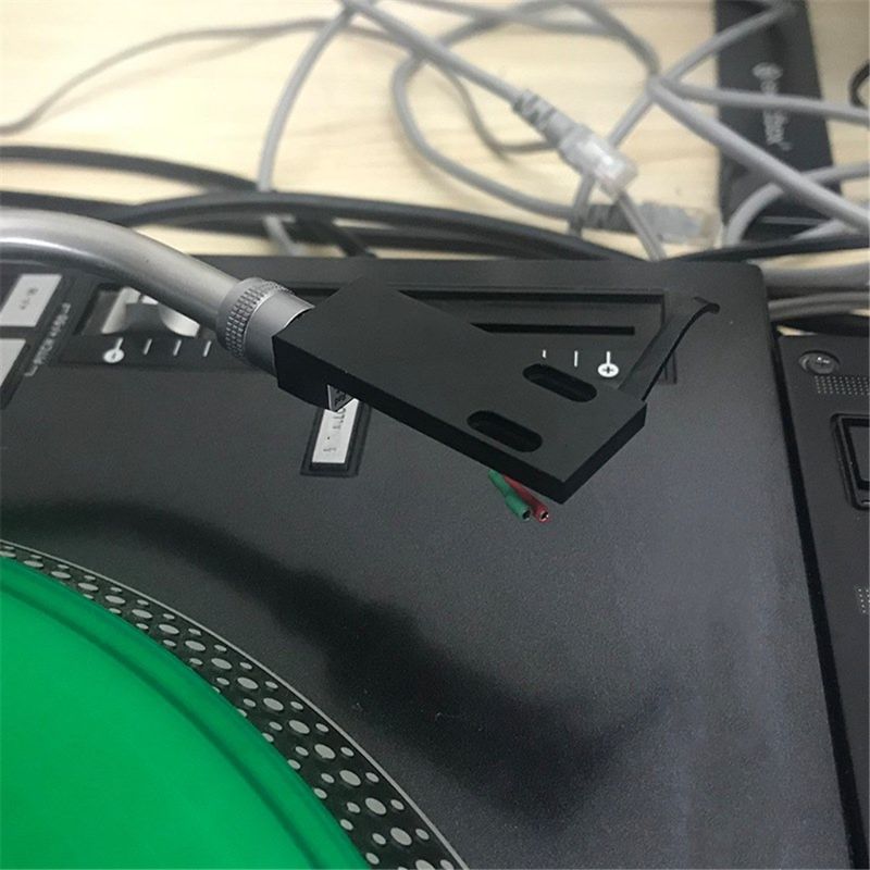 1 sæt phono patron vinyl plade stylus holder dj headshell musikinstrument