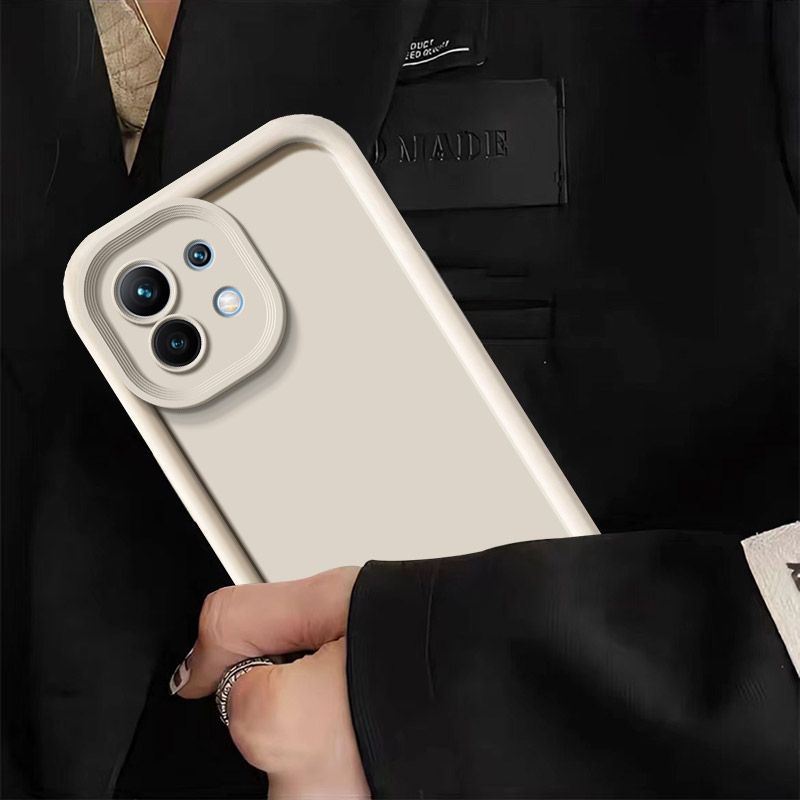 Hoesje Voor Xiaomi 11 Lite Mi 11 Pro Mi 11T Mi 11T Pro Mi 8 Mi 12T 12Tpro Cover Snoep Bumper Transparante Telefoonhoes Zachte Golvende Lijnen