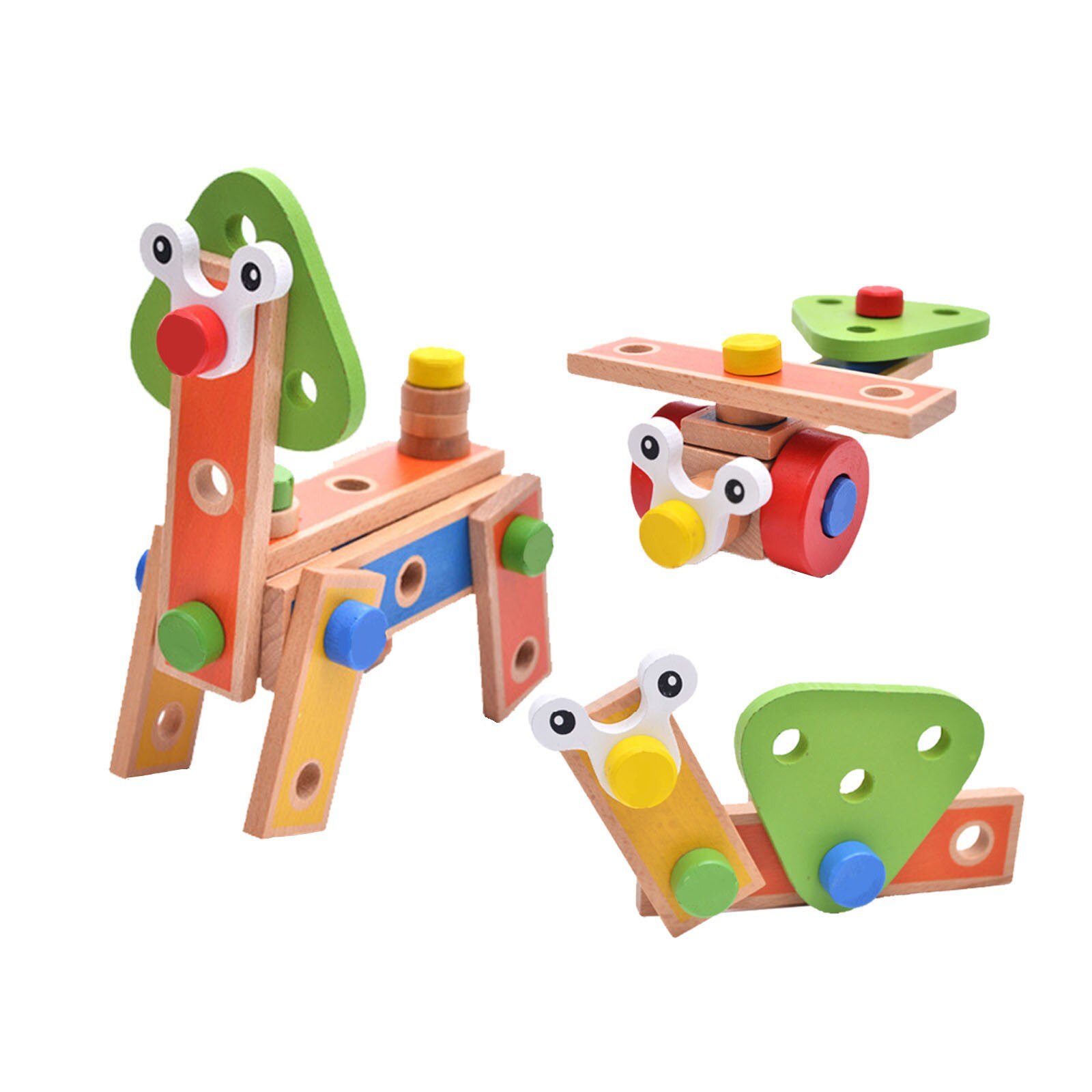 45 Moer Combinatie Demontage Toolbox Schroef Demontage Montage Handen-Op Speelgoed Combinatie Demontage Toolbox Educatief Speelgoed: A