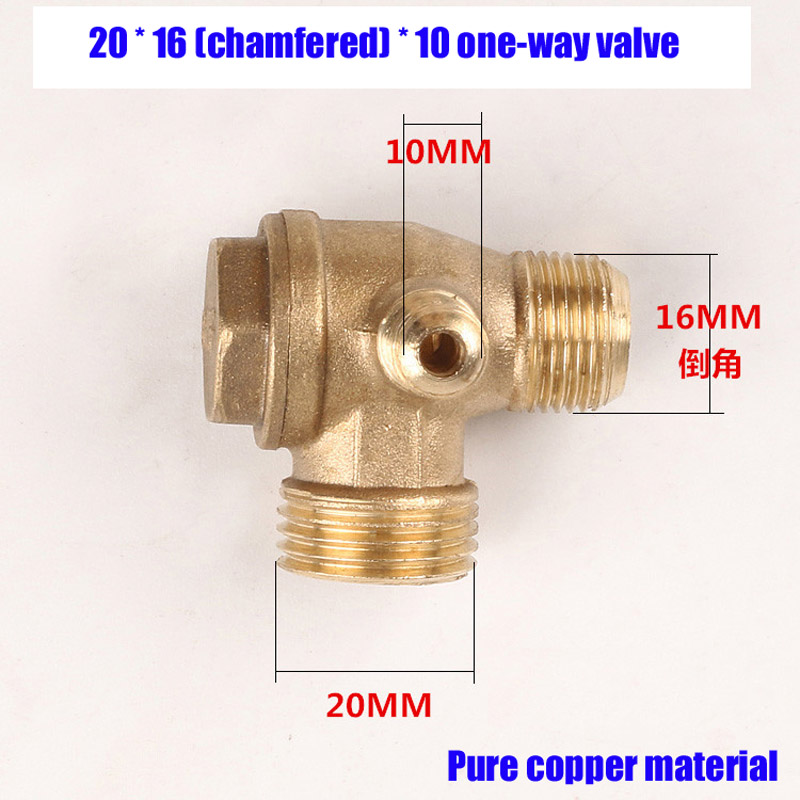 Compresor de aire silencioso sin aceite, válvula unidireccional 20x16x10/20x19x10
