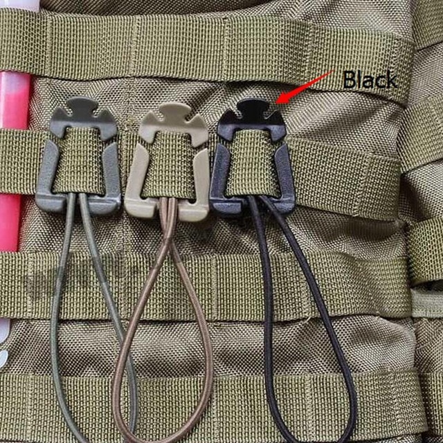 Manille mousqueton attache quickdrew Molle sangle sac à dos Camp randonnée montagne escalade boucle extérieure Snap Lock Grimlock
