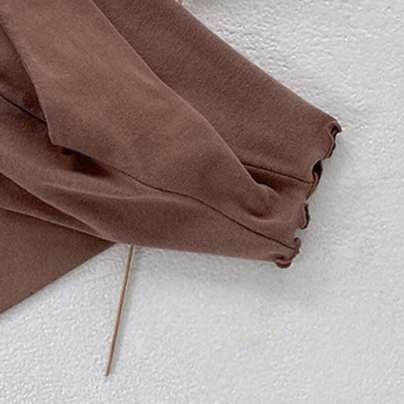 Melario z długim rękawem dzieci T koszula dziewczyny maluch niemowlę odzież dla dzieci zwykły koszulki topy koszulki koszula ubrania dla dzieci