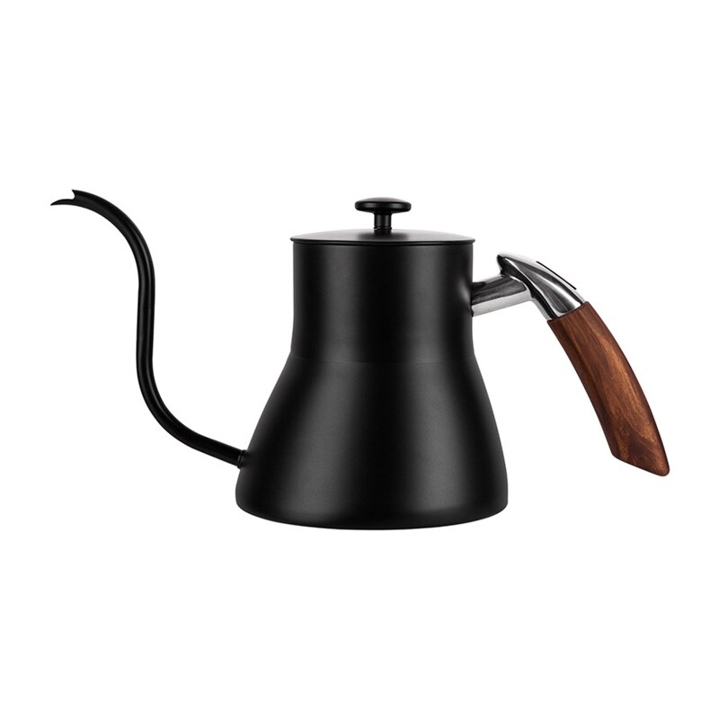 Stainless Steel Gooseneck Hand Drip Coffee Kettle Pour Over Teapots For Coffee Shop,Restaurant,Bar,Home Brewing, Camping