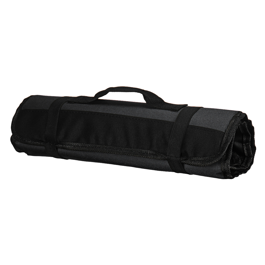 Portable Knifes Roll Bag for Chefs Culinary Knives Case Durable Kitchen Utensils Holder 22 Pockets