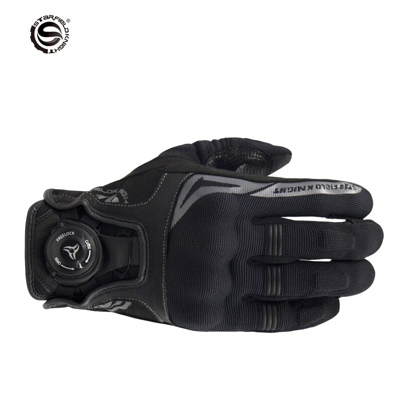 SKF guantes más nuevos guantes de moto Agujero de respiración de verano guantes de montar para hombre con botón de rotación de pantalla táctil guantes de protección para mujer