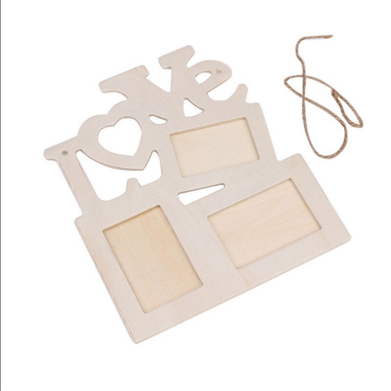 Valentine's Day Rahmen Photoframe Family Love Collage Picture Aperture Wall Picture Frame LOVE Photo Frame Home Decor