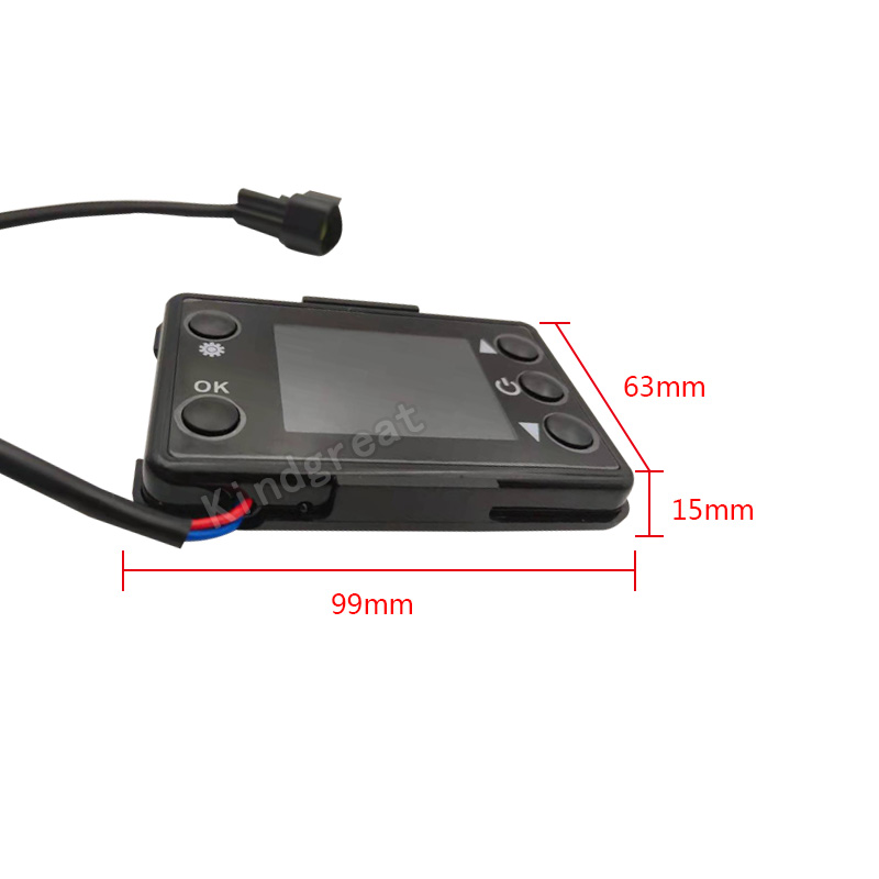 Universal 12V/24V LCD Monitor Switch+Remote Control Accessories For Diesels Air Parking Heater Controller Kit For Car Track Boat