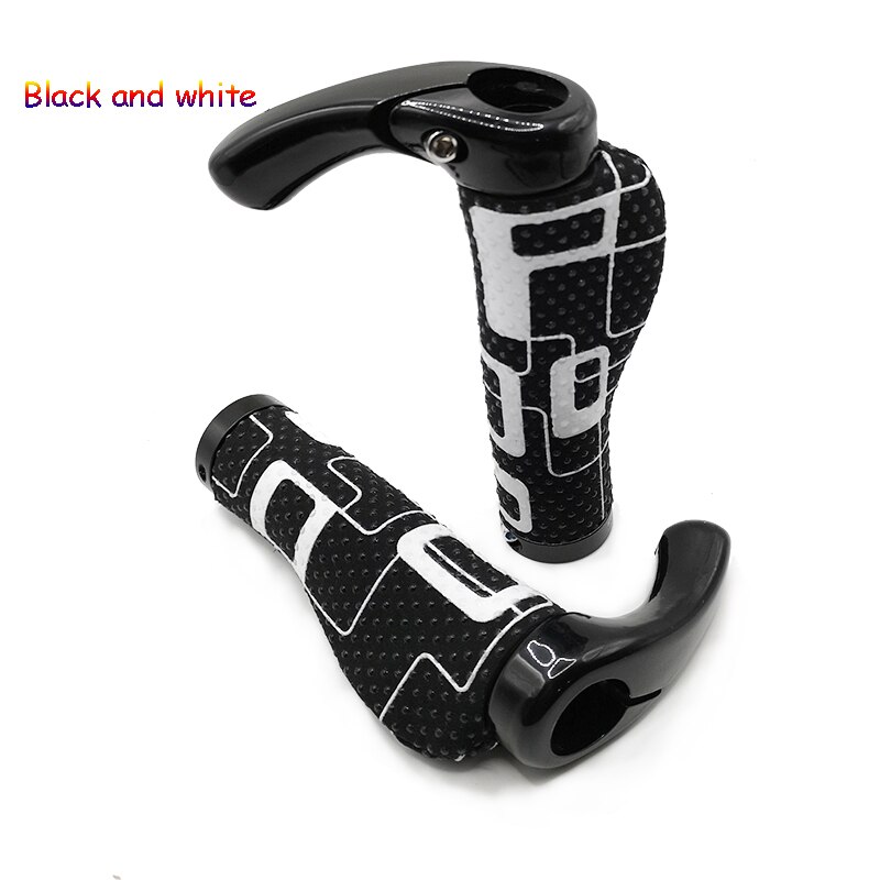 Promend-Manillar de fibra de ante para bicicleta de montaña, cubierta de manillar, manillar de bicicleta, extremo de barra, bloqueo de aluminio antideslizante, 1 par: Verde