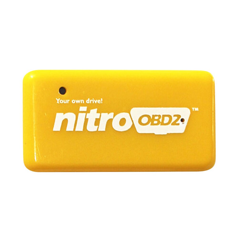 OBD2 Plug And Drive Performance Chip Tuning Box For Benzine Car Yellow